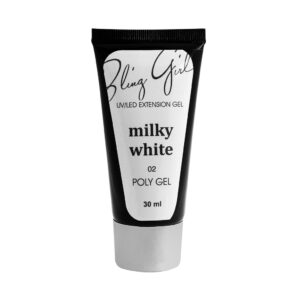 Poly Gel Milky White #002