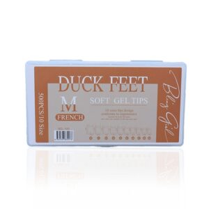 Duck Feet Soft Gel French Tips M