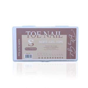 Toe Nails Soft Gel Tips Full Cover