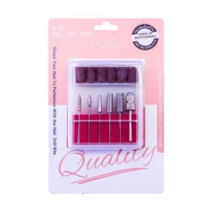 6PCS Nail Drill Bits
