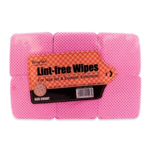 Lint-Free Wipes For Nail Art & Eyelash Extension 600 Count