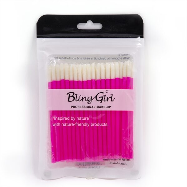 Synthetic Eyelash Brush/Micro Lip gloss Brush