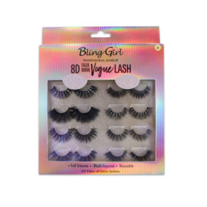 8D FAUX MINK Make up Vogue lash 10 Pairs