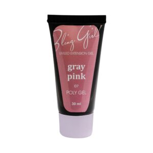 Poly Gel Gray Pink #007