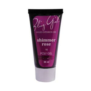 Poly Gel Shimmer Rose #016
