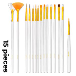 Bling Girl Nail Art Brush Beginner Set 15pcs
